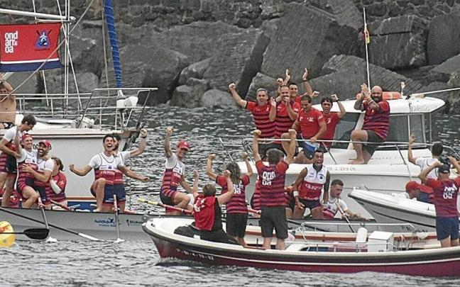Ondarroa da la sorpresa y se lleva la bandera de casa partiendo de la primera tanda.
