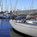 El &lsquo;Pakea&rsquo;, atracado a la altura del pantal&aacute;n H del puerto deportivo de Getxo. | FOTO: PABLO VI&Ntilde;AS