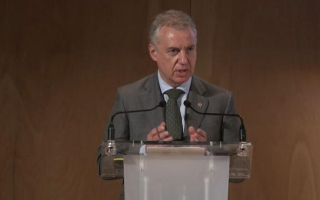 El lehendakari I&ntilde;igo Urkullu.