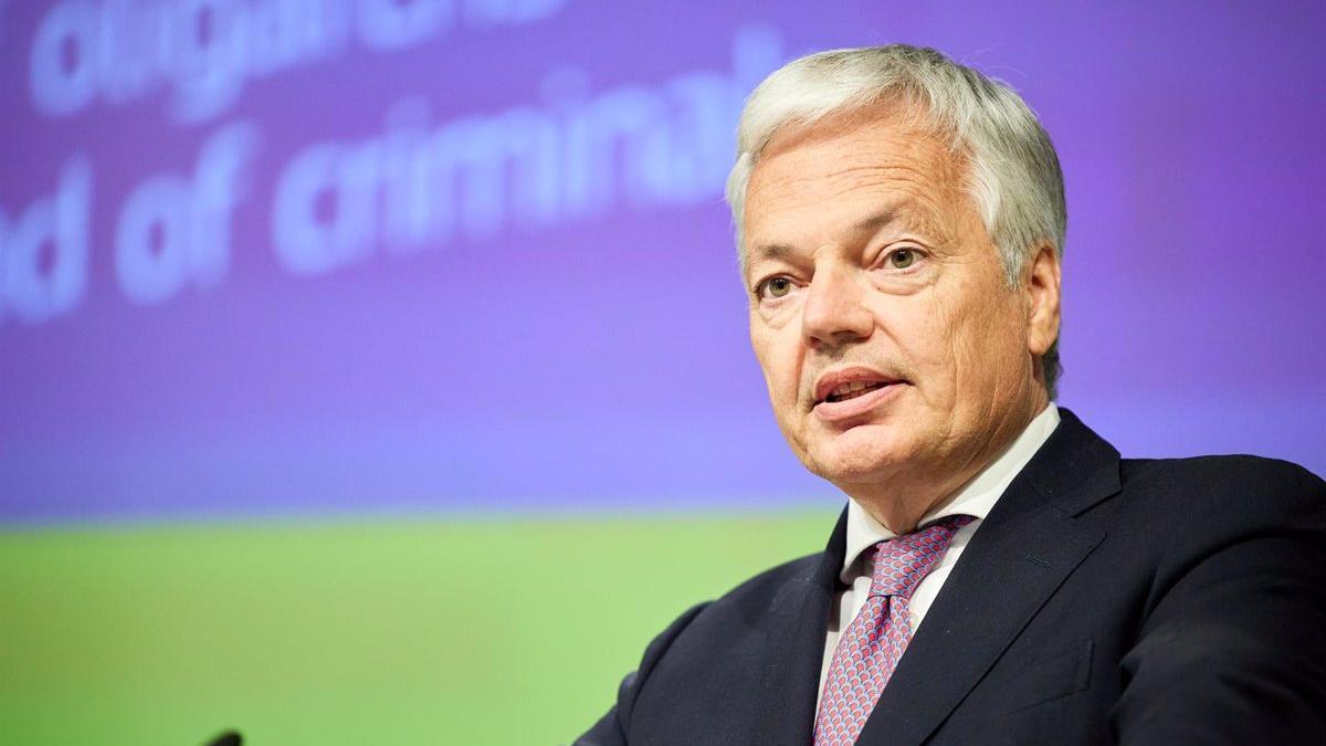 El comisario europeo de Justicia, Didier Reynders