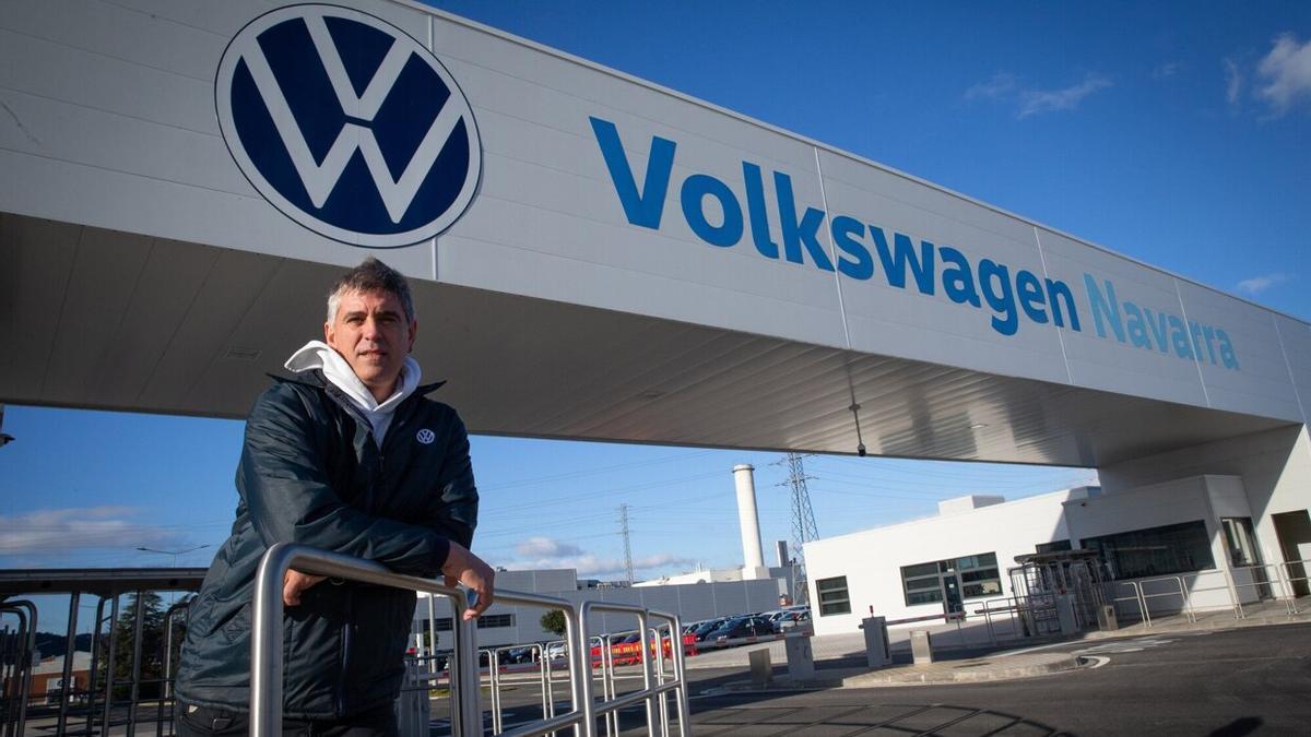 Igor Peñalver, cabeza de lista de ELA en las elecciones de VW Navarra