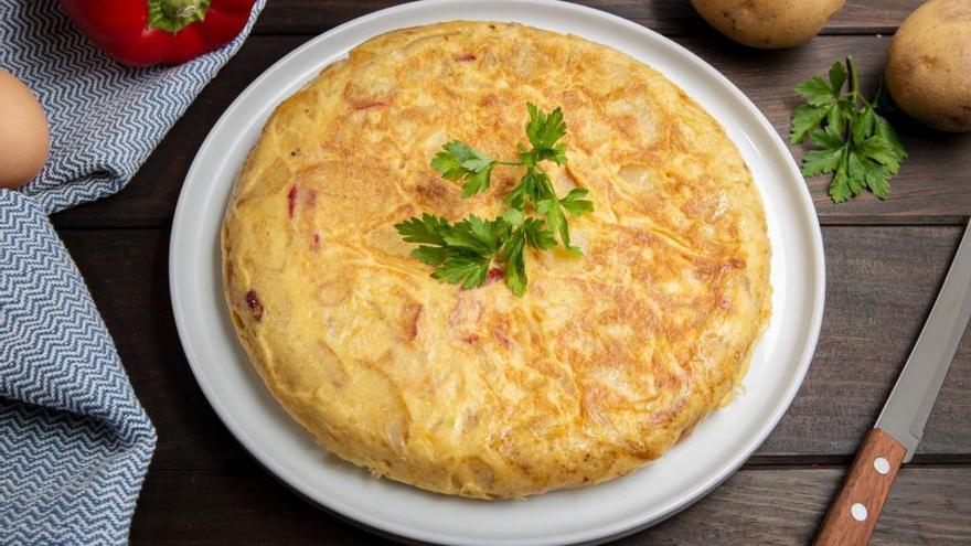 Imagen de una tortilla de patatas