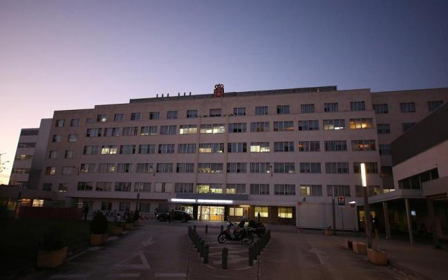 Imagen de archivo del exterior del Hospital Universitario de Navarra (HUN).