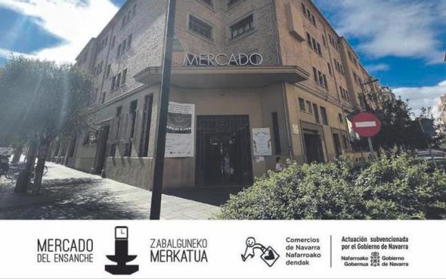 Exterior del Mercado del Ensanche.