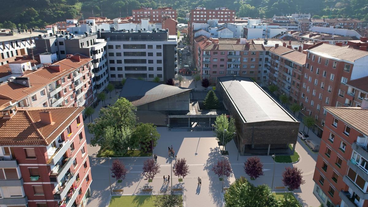 Imagen que muestra cómo quedará la zona tras la reurbanización.