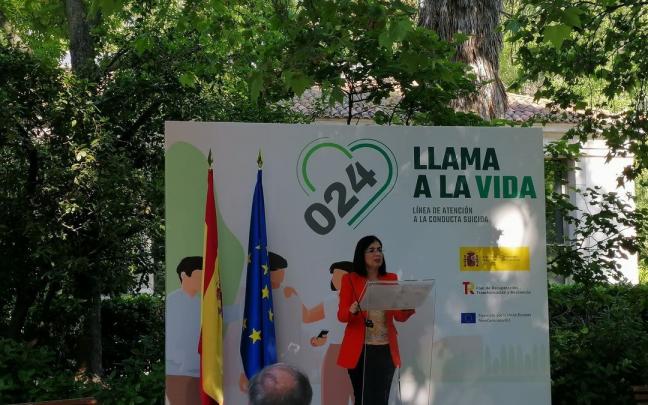 La ministra de Sanidad, Carolina Darias. La ministra de Sanidad, Carolina Darias.