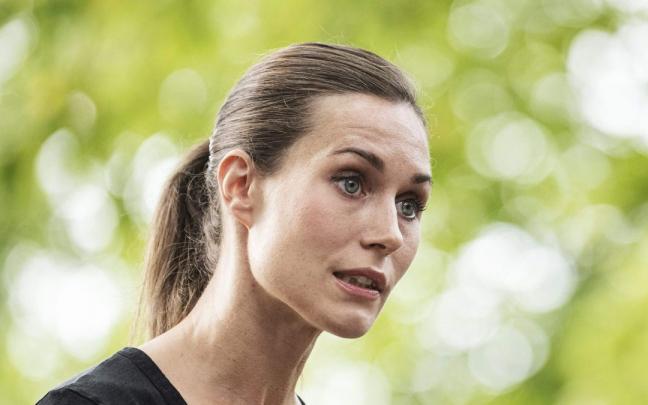 La primera ministra de Finlandia, Sanna Marin.