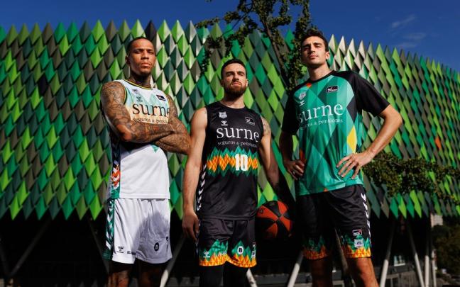 Esta es la nueva equipaci&oacute;n del Bilbao Basket