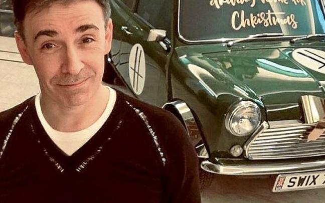 El legazpiarra Jon Joseba Arakama, en Harrod’s. | FOTO: N.G.