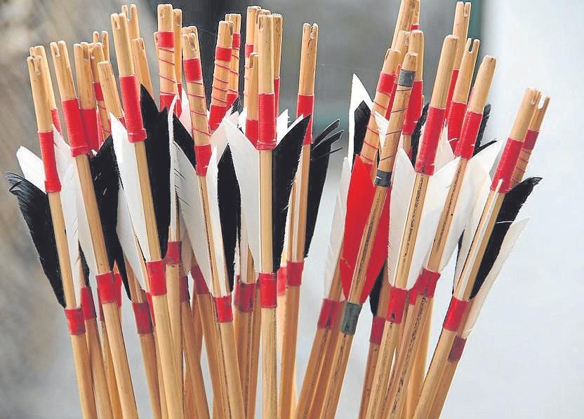 Detalle de las flechas que se utilizan.