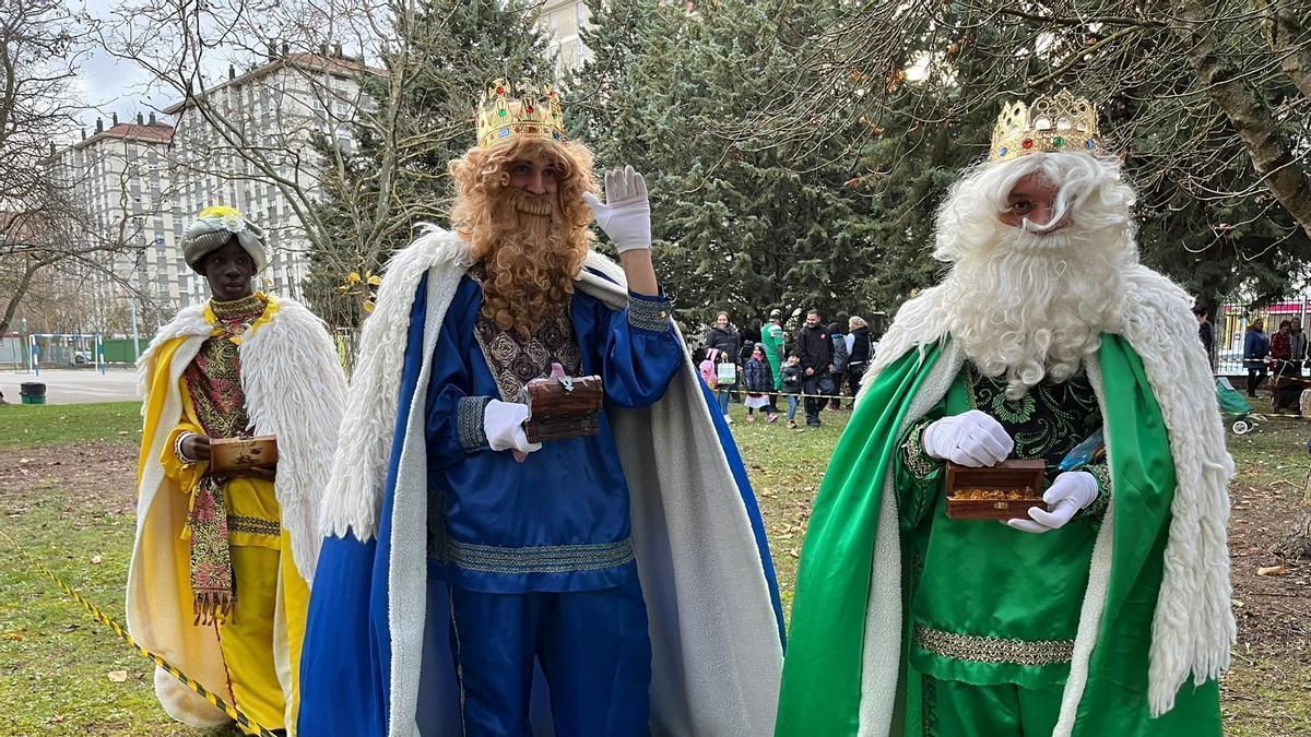 Vuelve el belén viviente del colegio Paula Montal de Vitoria.