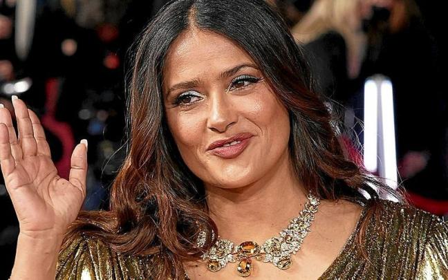 La actriz Salma Hayek en una imagen de archivo. | FOTO: E. P.