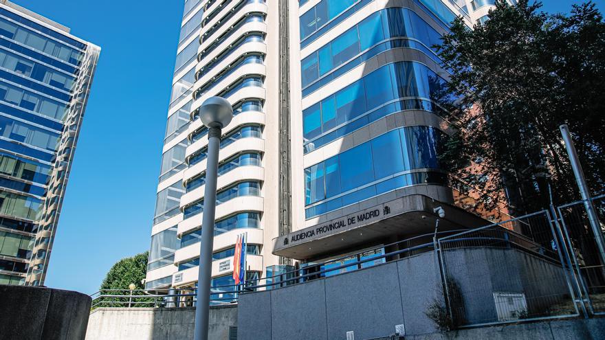 Edificio de la Audiencia Provincial de Madrid.