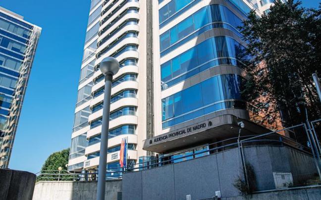 Edificio de la Audiencia Provincial de Madrid.