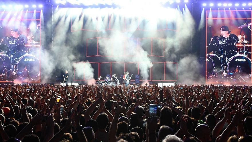 Concierto de Metallica en San Mamés