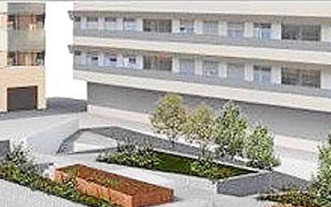 Maqueta del edificio.