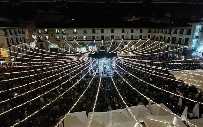 Encendido de las luces navideñas el pasado día 2 de diciembre.