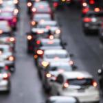 Imagen de archivo de un atasco en carretera