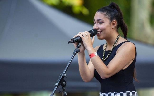 María José Llergo en concierto dentro del VI Festival Flamenco On Fire 2019