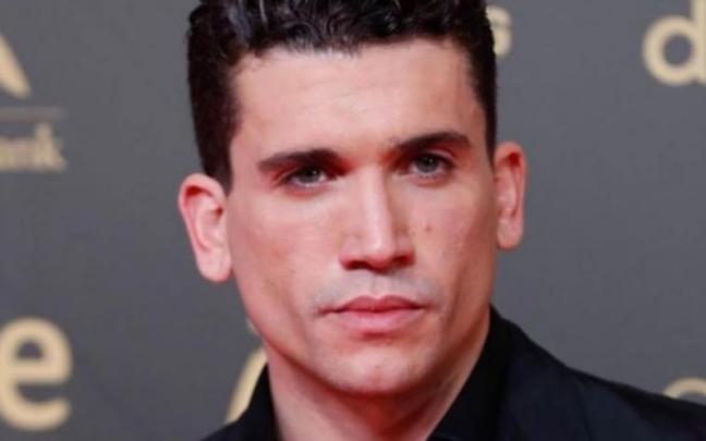 El actor Jaime Lorente en los Premios Goya de febrero de 2022.
