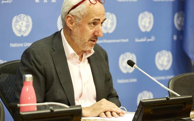El portavoz de la ONU, Stéphane Dujarric.