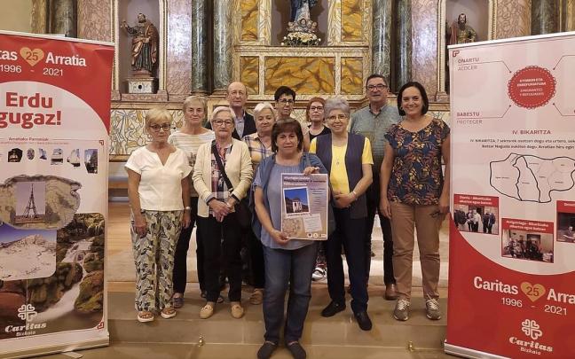 Cáritas Arratia se ha vuelto a volcar en la organización del Día de los Pobres, esta vez en Lemoa. Cáritas Arratia se ha vuelto a volcar en la organización del Día de los Pobres, esta vez en Lemoa.