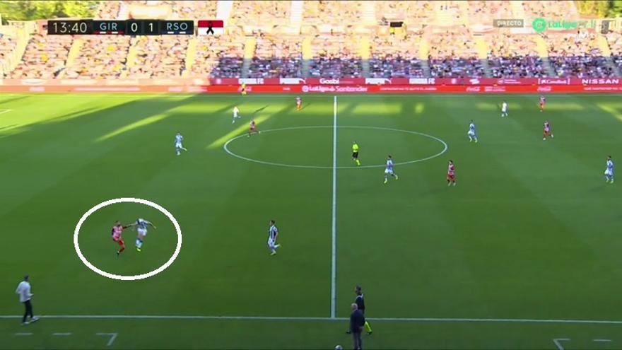 Pero estuvo bien Aritz gestionando esos envíos directos y el equipo completó unos notables quince primeros minutos.