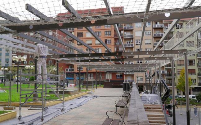 La cubierta estará abierta al público para el próximo mes de febrero.