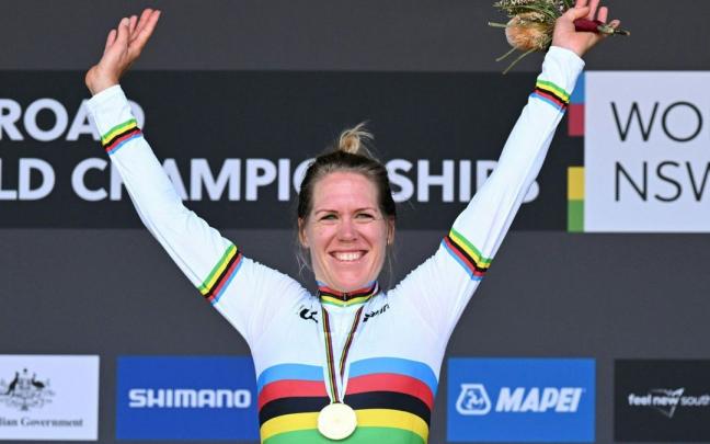 Ellen van Dijk, campeona del mundo contrarrelojo Ellen van Dijk, campeona del mundo contrarrelojo