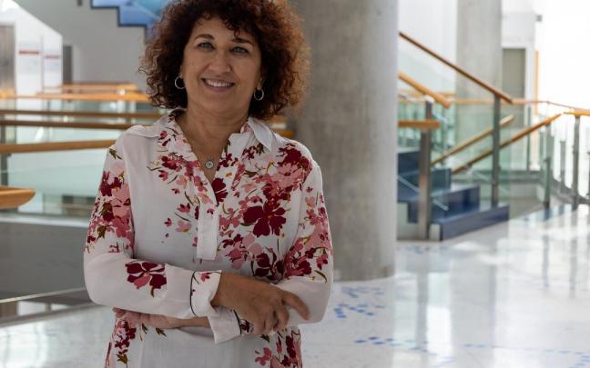 Concha Amador, en el congreso que se celebra en Bilbao.