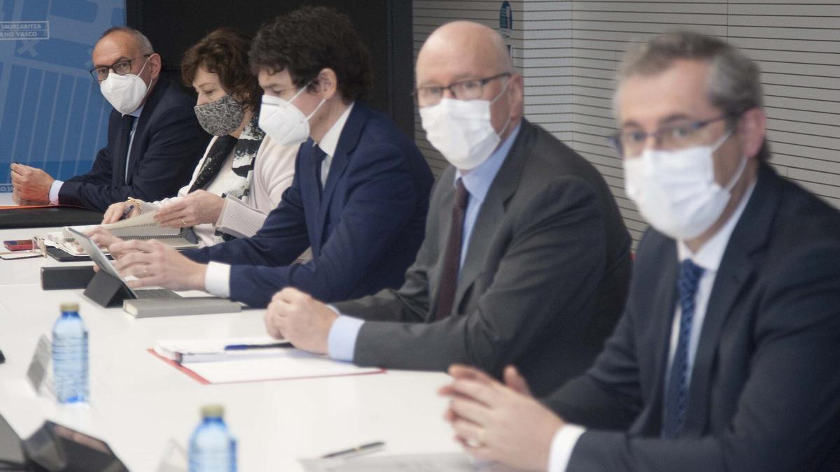 Reunión del Consejo de Finanzas en febrero de este año.