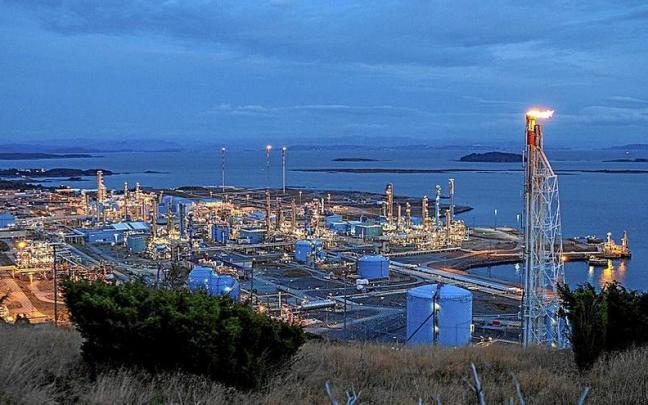 La planta de procesamiento de Tysvær, en Noruega, donde llegaba gas a través del gasoducto Nord Stream. | FOTO: AFP La planta de procesamiento de Tysvær, en Noruega, donde llegaba gas a través del gasoducto Nord Stream. | FOTO: AFP