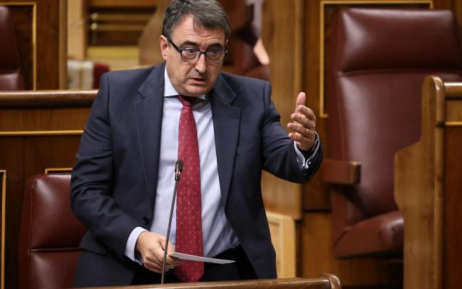 El portavoz del PNV en el Congreso, Aitor Esteban. El portavoz del PNV en el Congreso, Aitor Esteban.