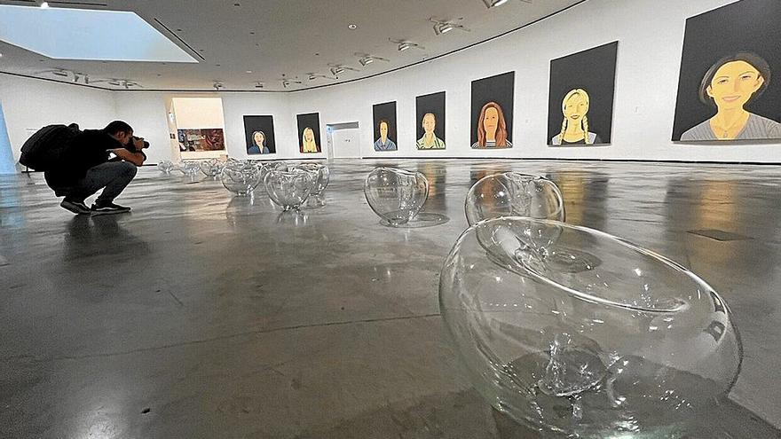 Una de las salas del museo bilba&iacute;no.