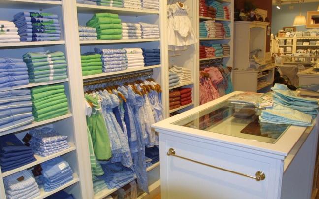 Interior de una tienda infantil