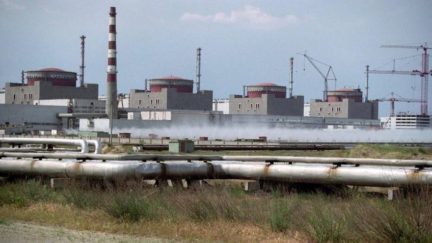 Imagen de la planta nuclear de Zaporiyia