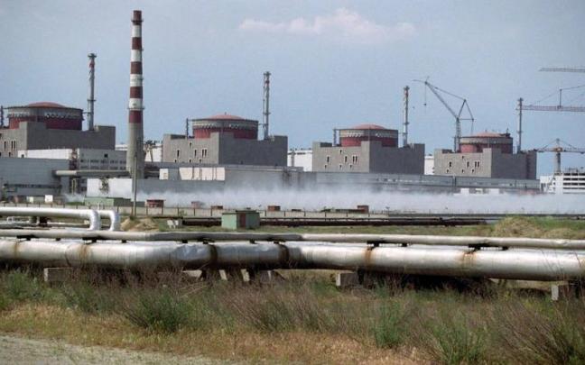 Imagen de la planta nuclear de Zaporiyia Imagen de la planta nuclear de Zaporiyia