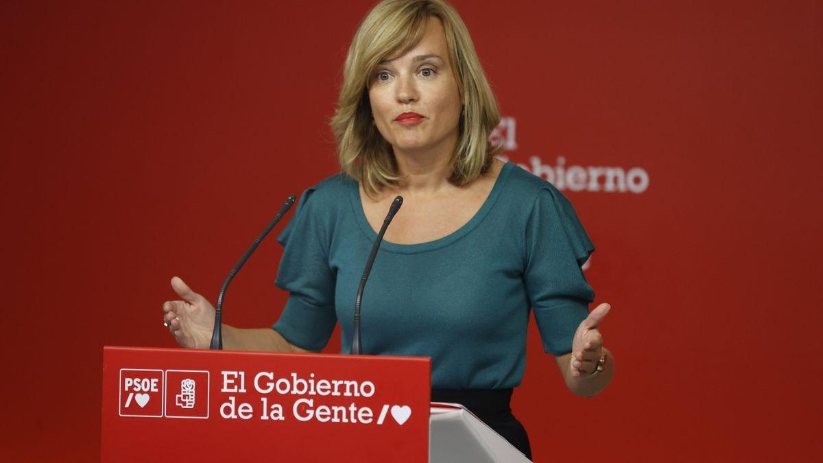 La portavoz del PSOE y ministra de Educación, Pilar Alegría.