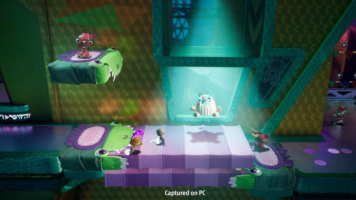Escena del videojuego 'Sackboy: A Big Adventure'.