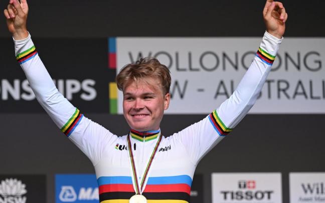 Tobias Foss, nuevo campeón del mundo contrarrelojo Tobias Foss, nuevo campeón del mundo contrarrelojo