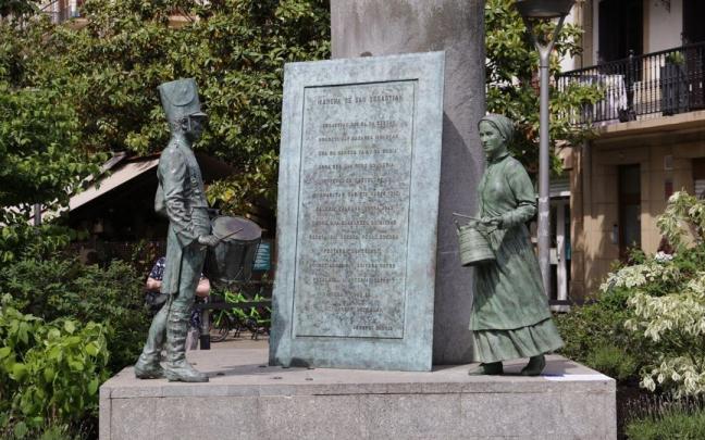 Conjunto escultórico que se adentrará en la plaza de Sarriegi