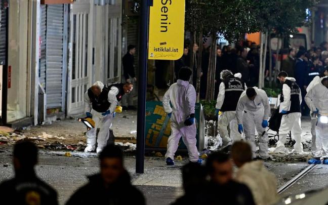 Atentado en estambul.