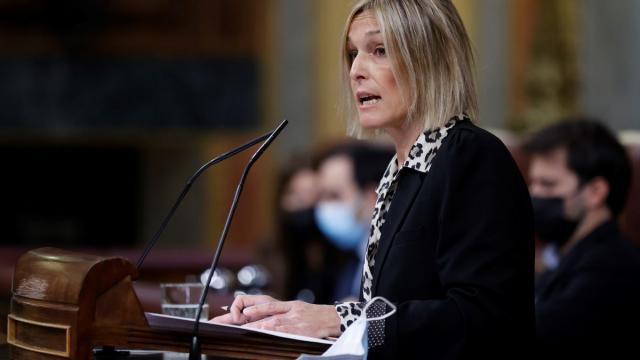 La diputada jeltzale Idoia Sagastizabal