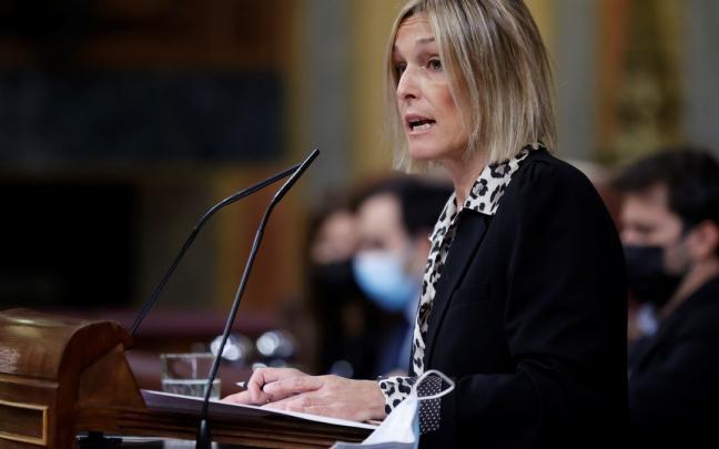 La diputada jeltzale Idoia Sagastizabal