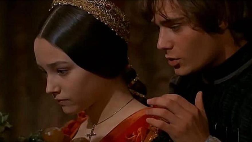 Olivia Hussey y Leonard Whiting en 'Romeo y Julieta' (1968).