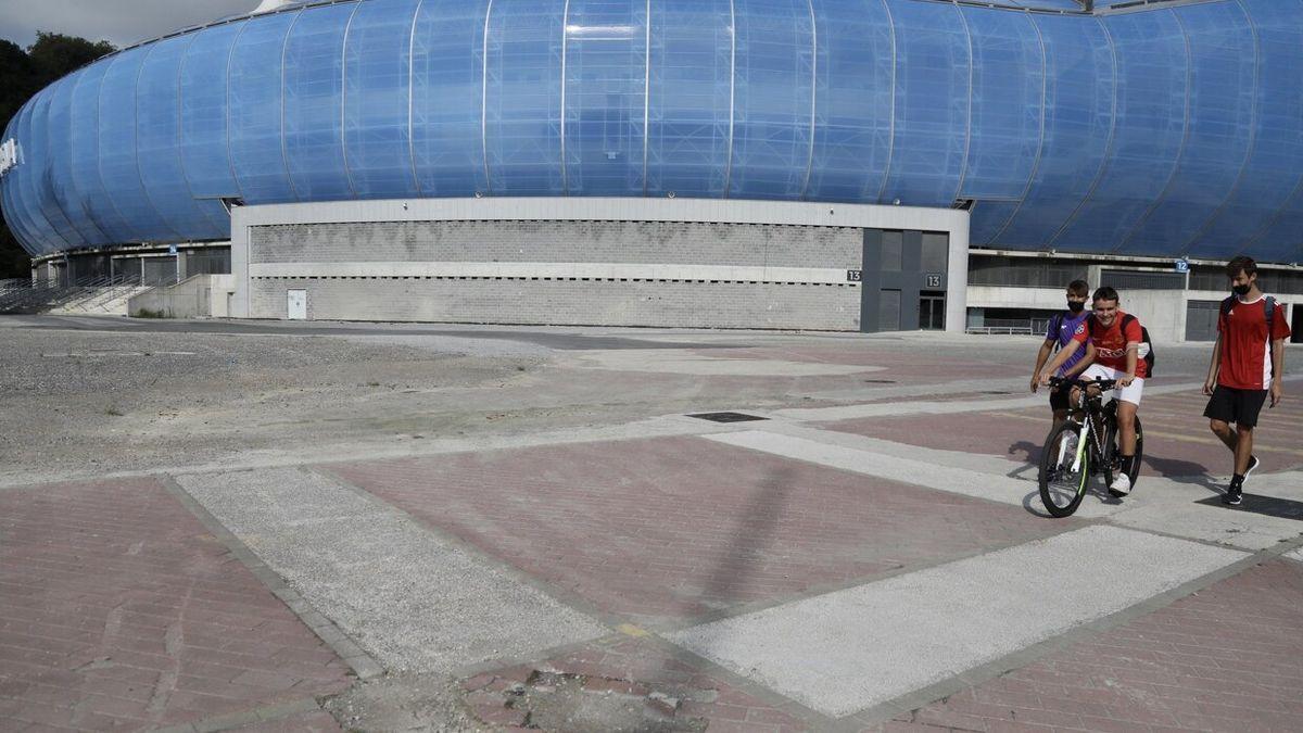 Alrededores del estadio de Anoeta