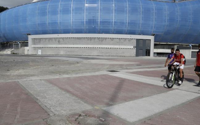 Alrededores del estadio de Anoeta