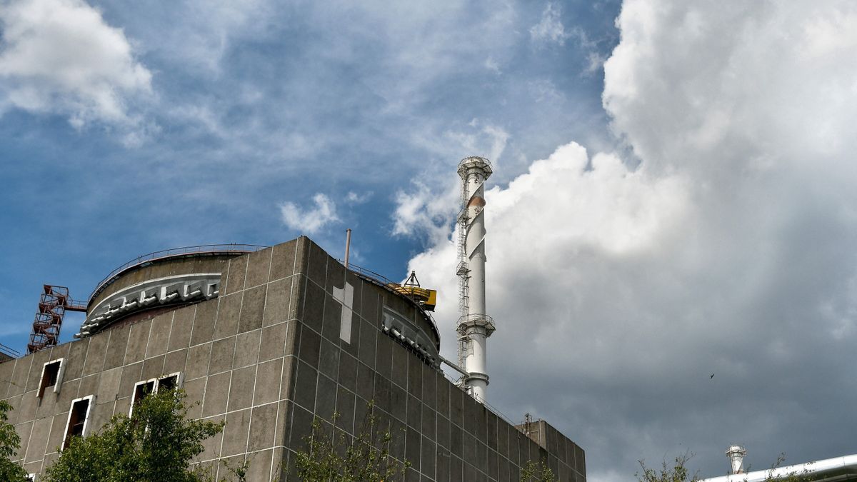 Uno de los reactores de la central nuclear de Zaporiyia.