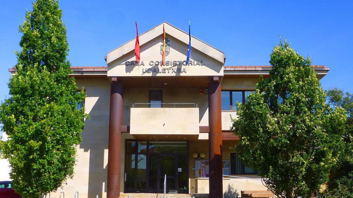 Exterior del Ayuntamiento de Berrioplano.