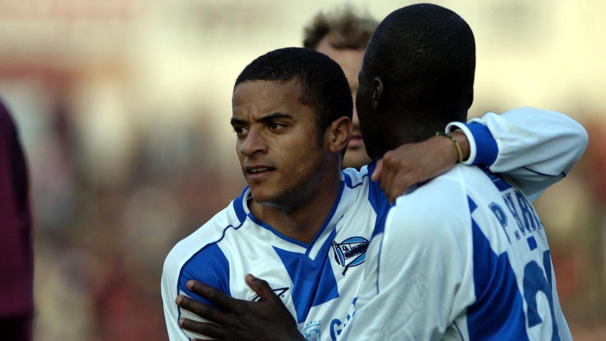 Juvenal, en su etapa en el Alavés